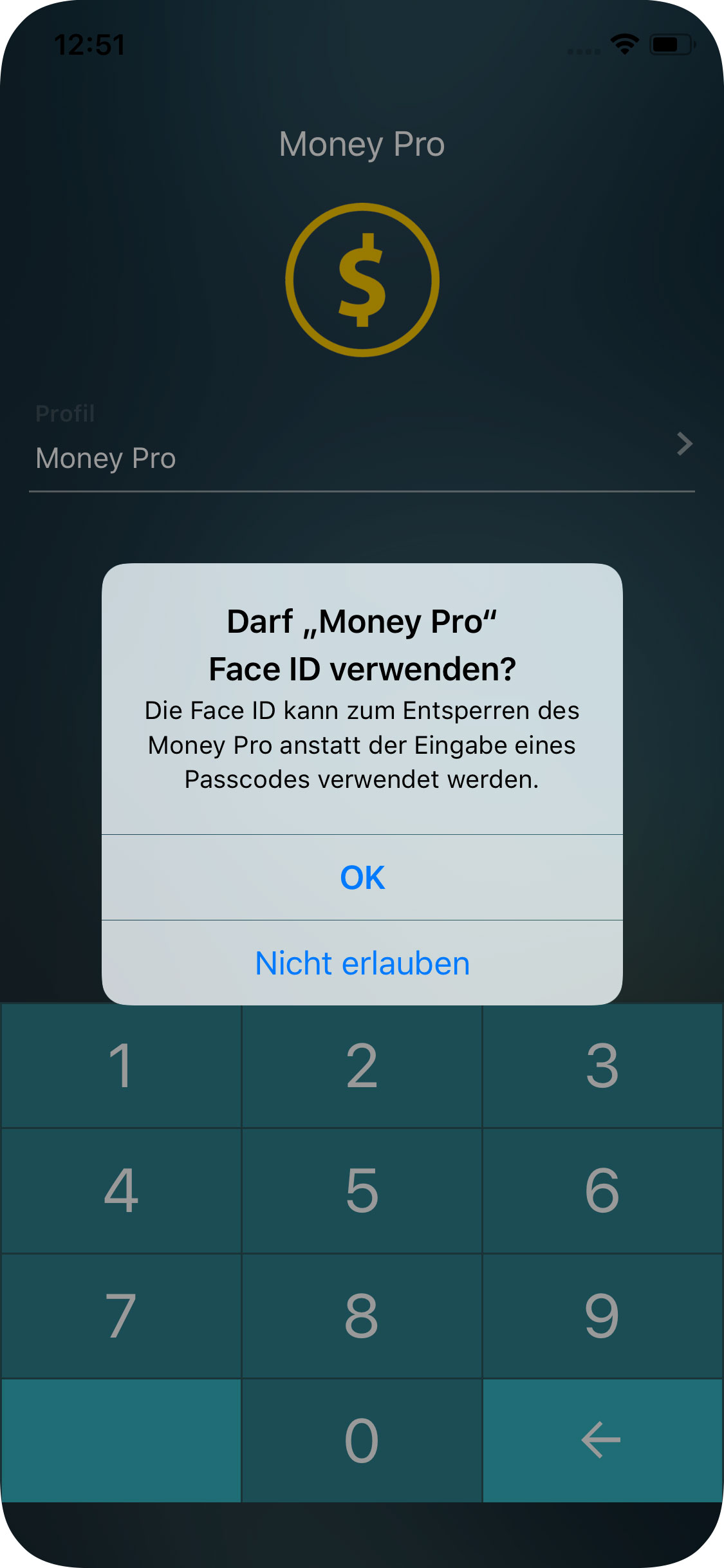 Money Pro - Touch ID / Face ID - iPhone