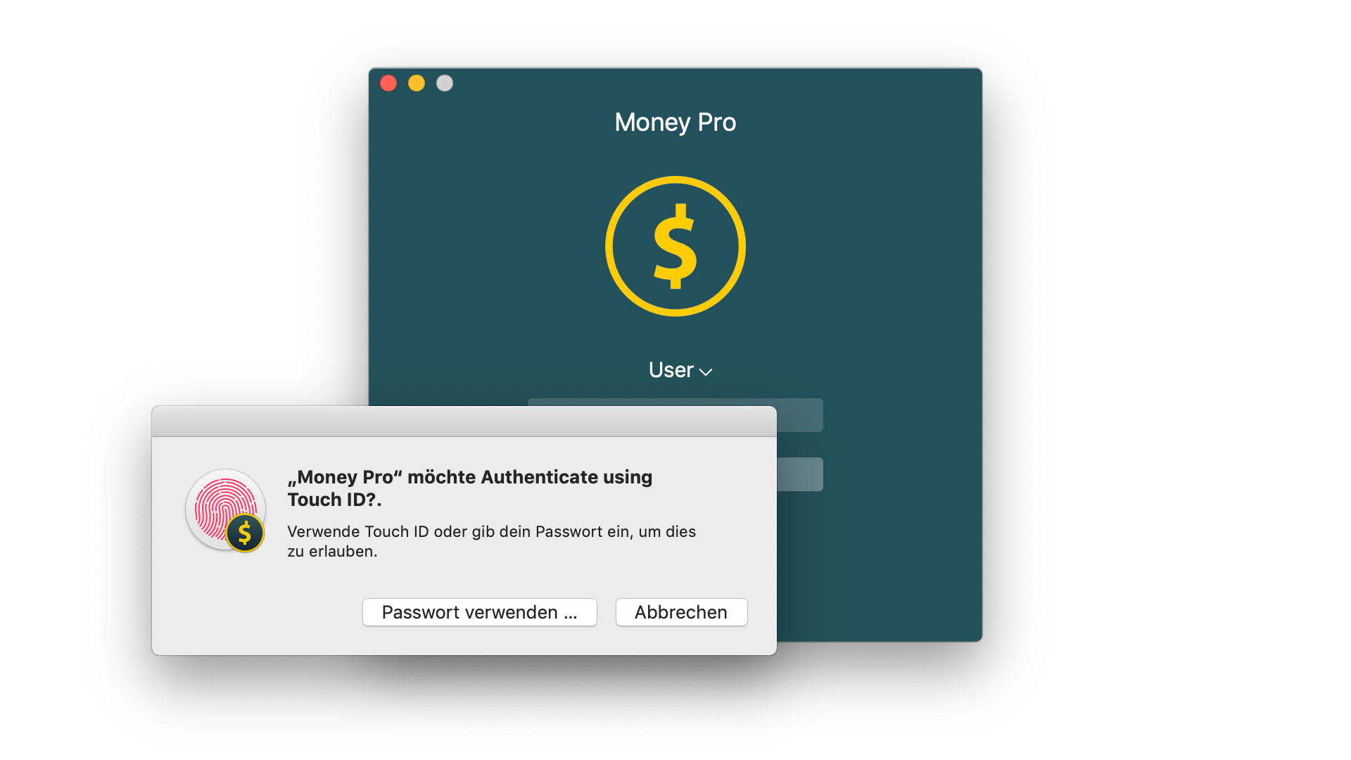 Money Pro - Touch ID / Face ID - Mac