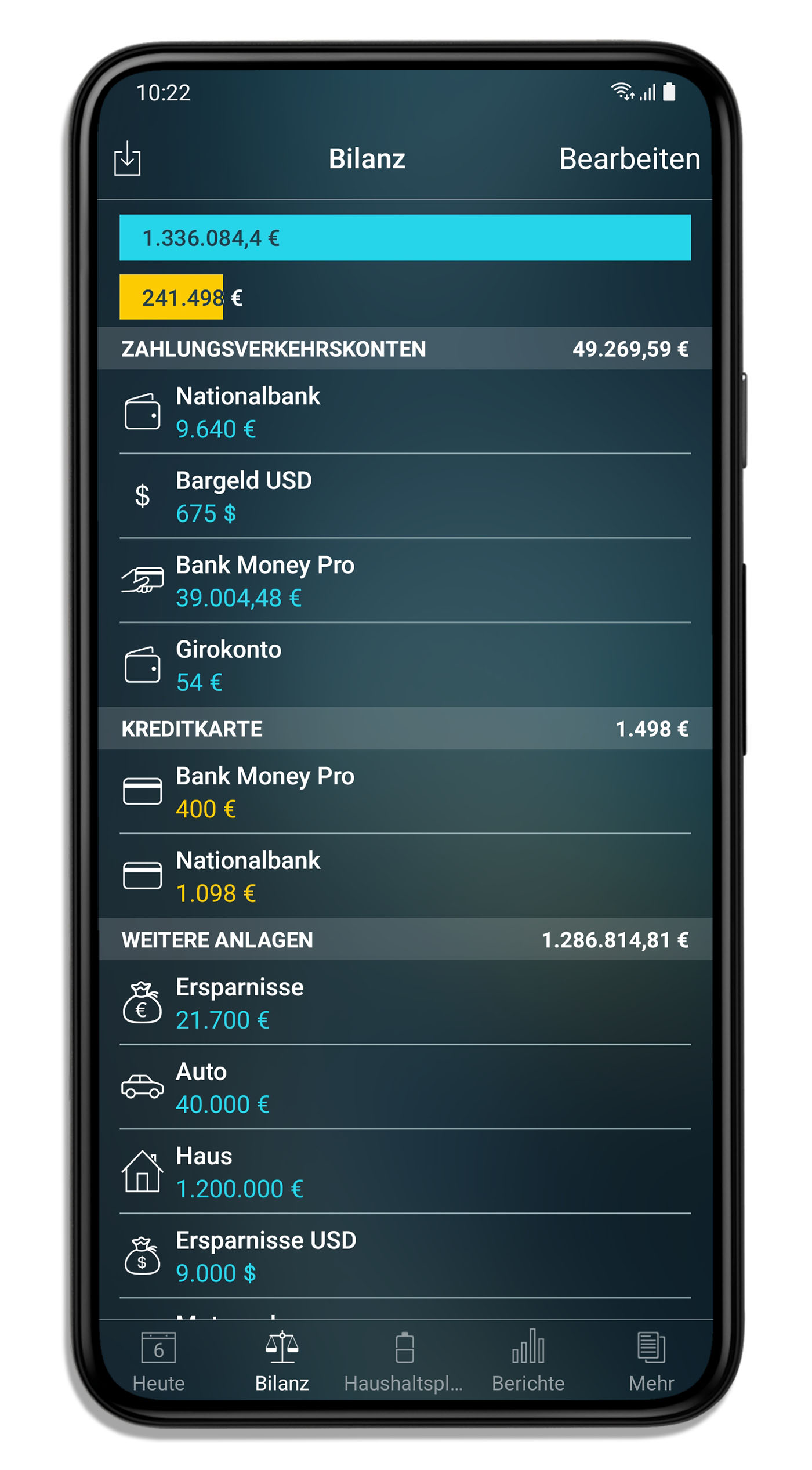 Money Pro for iPhone and iPad - Scheckbuchliste