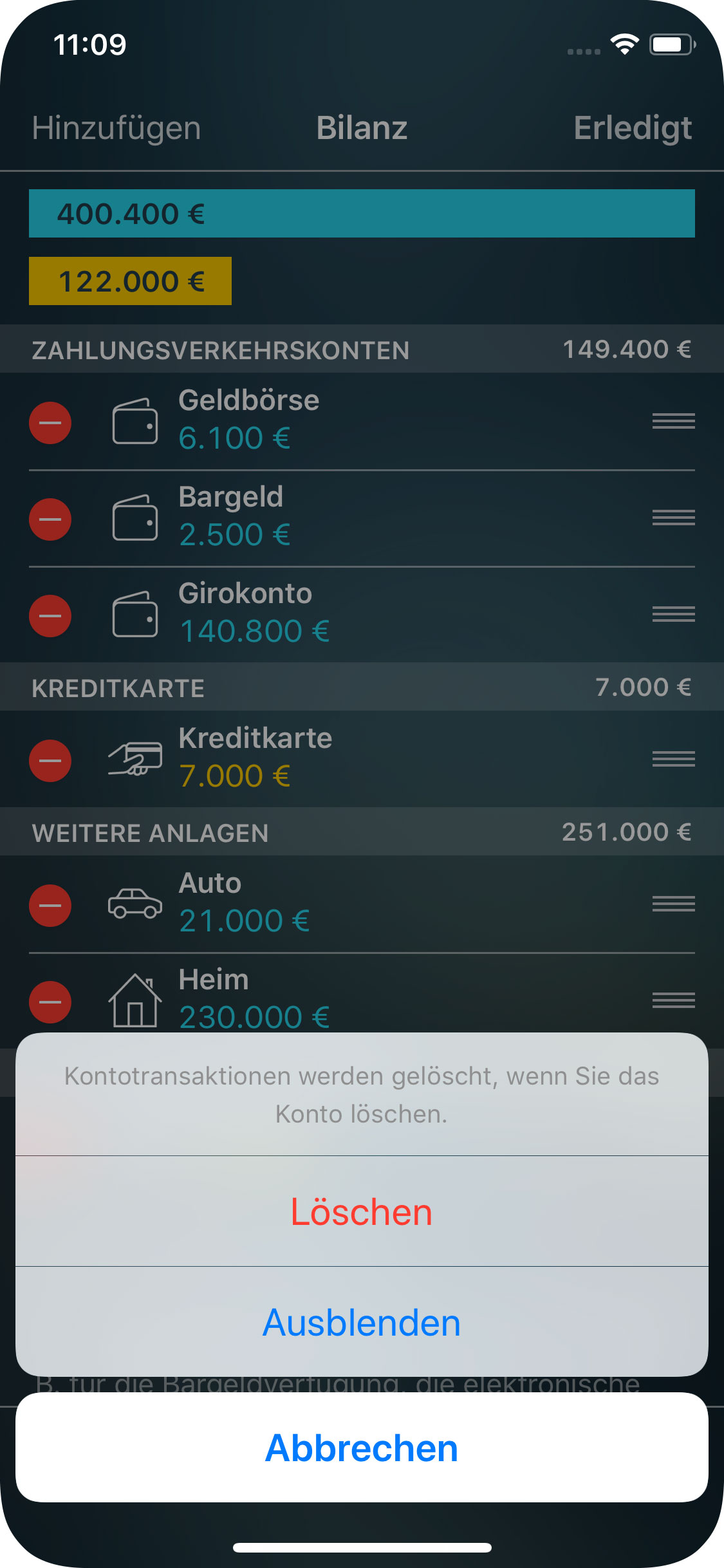 money pro synchronisieren