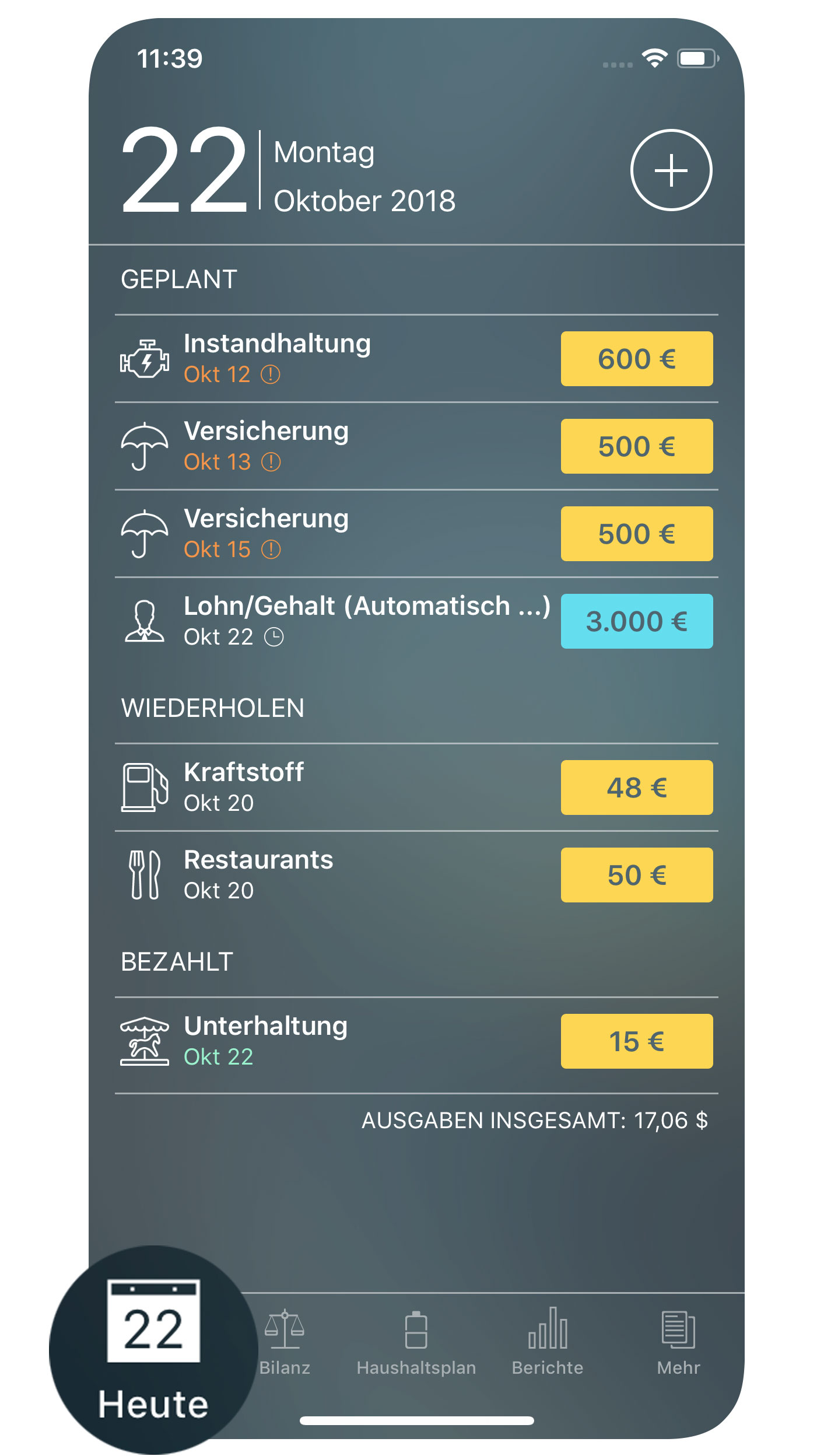 Money Pro - Transaktionen - iPhone