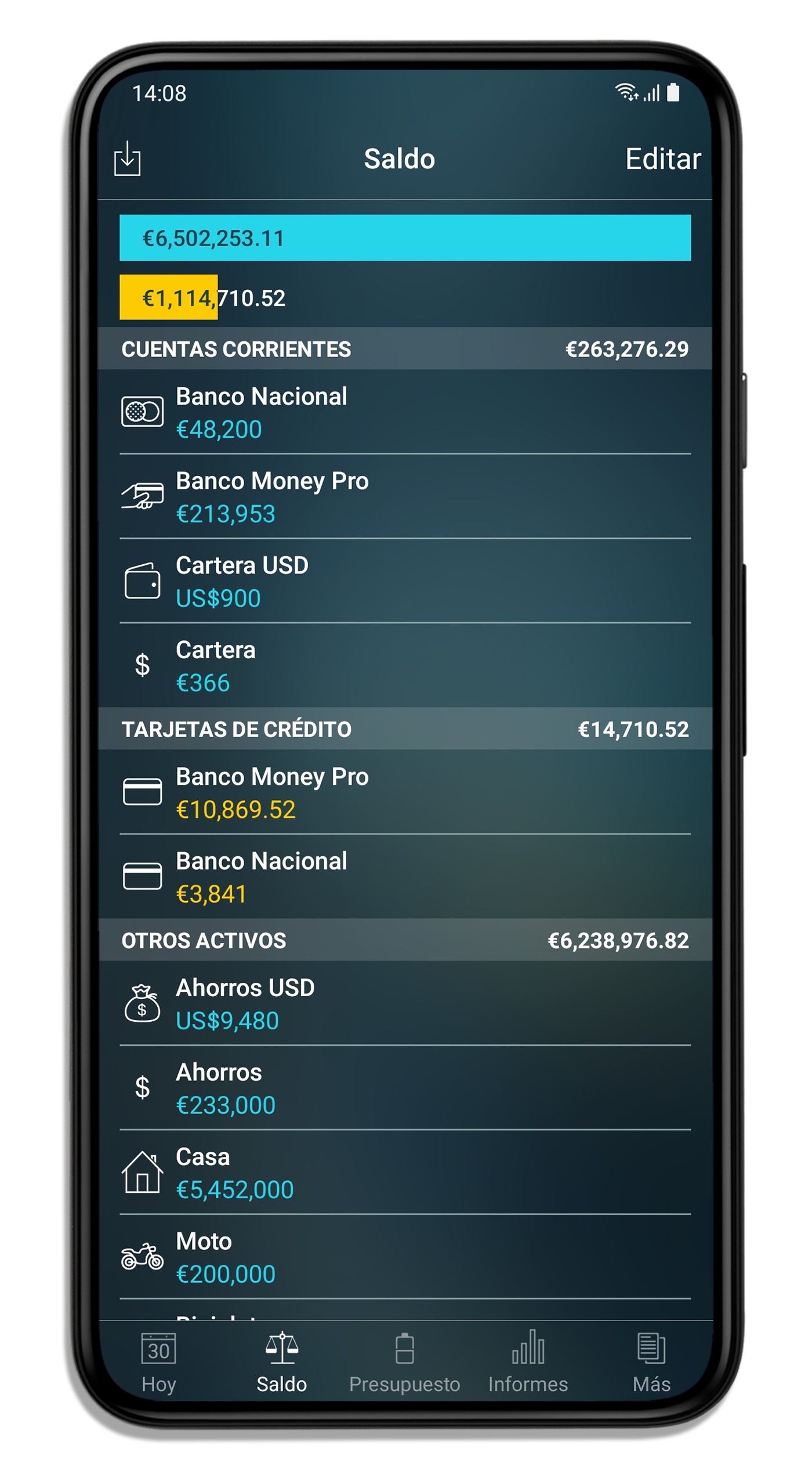 Money Pro for iPhone and iPad - Registro de talonario
