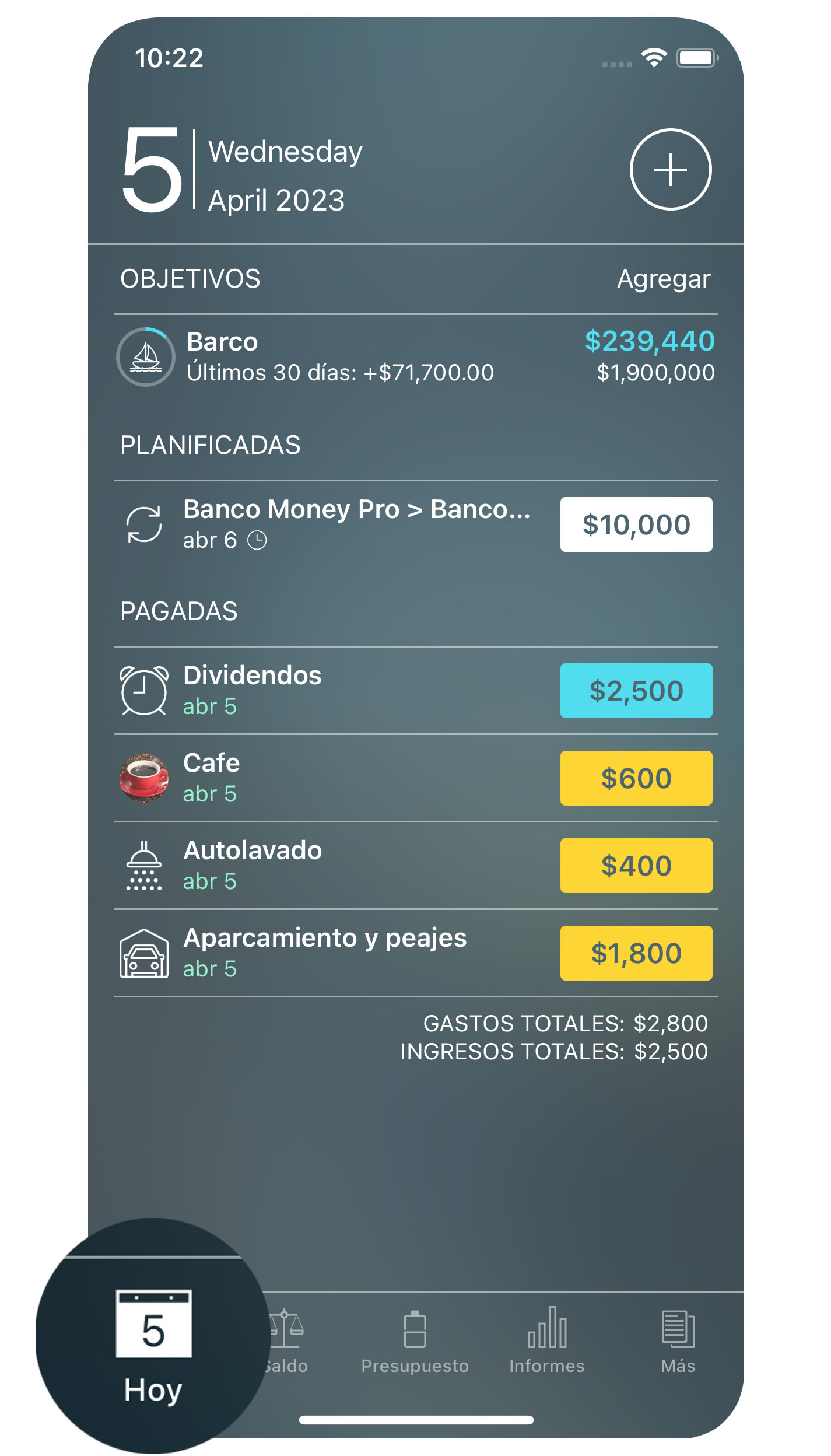 Money Pro - Transacciones - iPhone