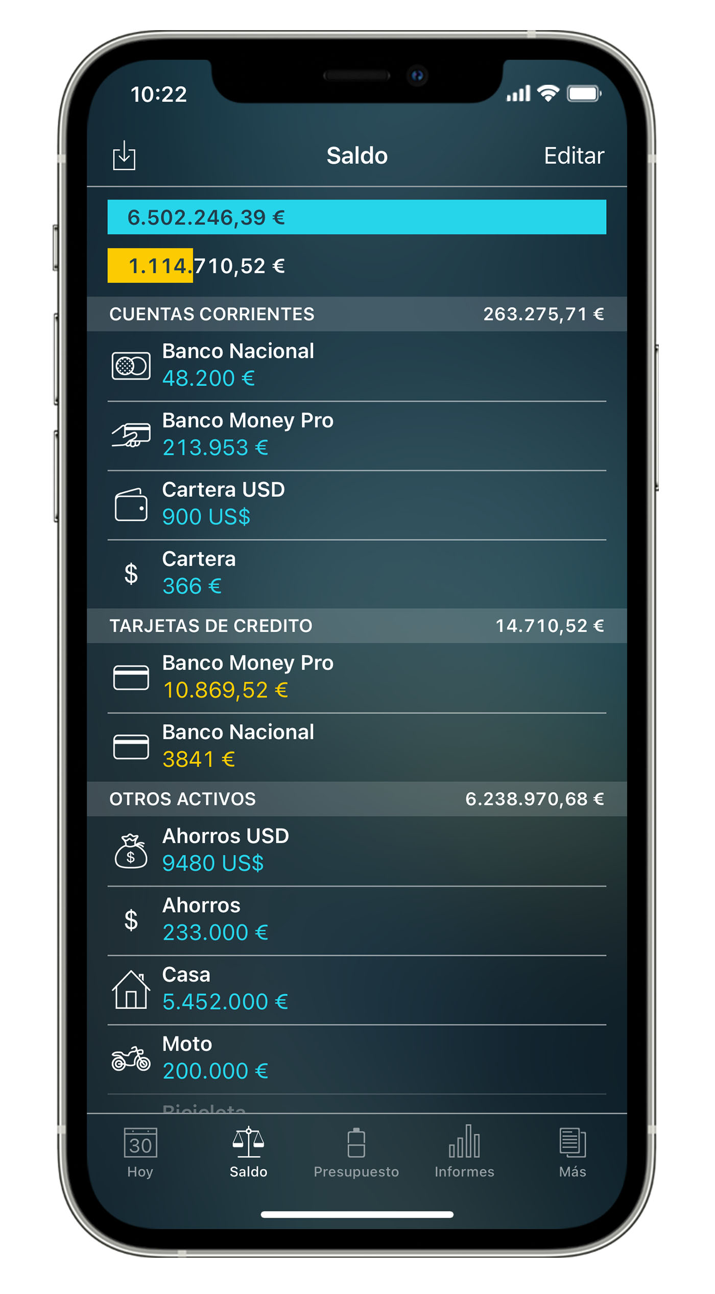 Money Pro for iPhone and iPad - Registro de talonario