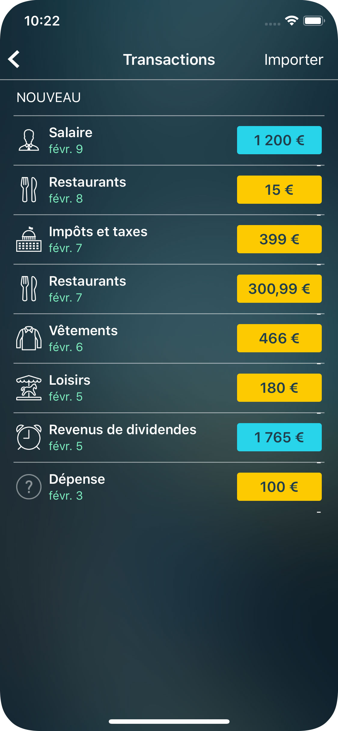 Money Pro - Importer des fichiers OFX et CSV - iPhone