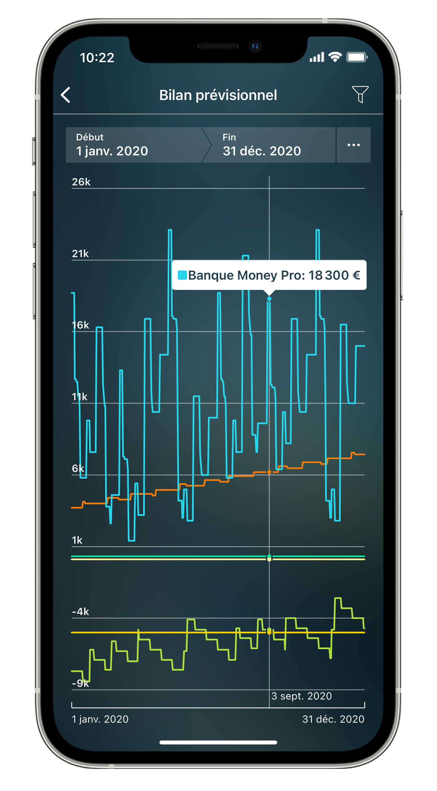 Money Pro - Rapports détaillés