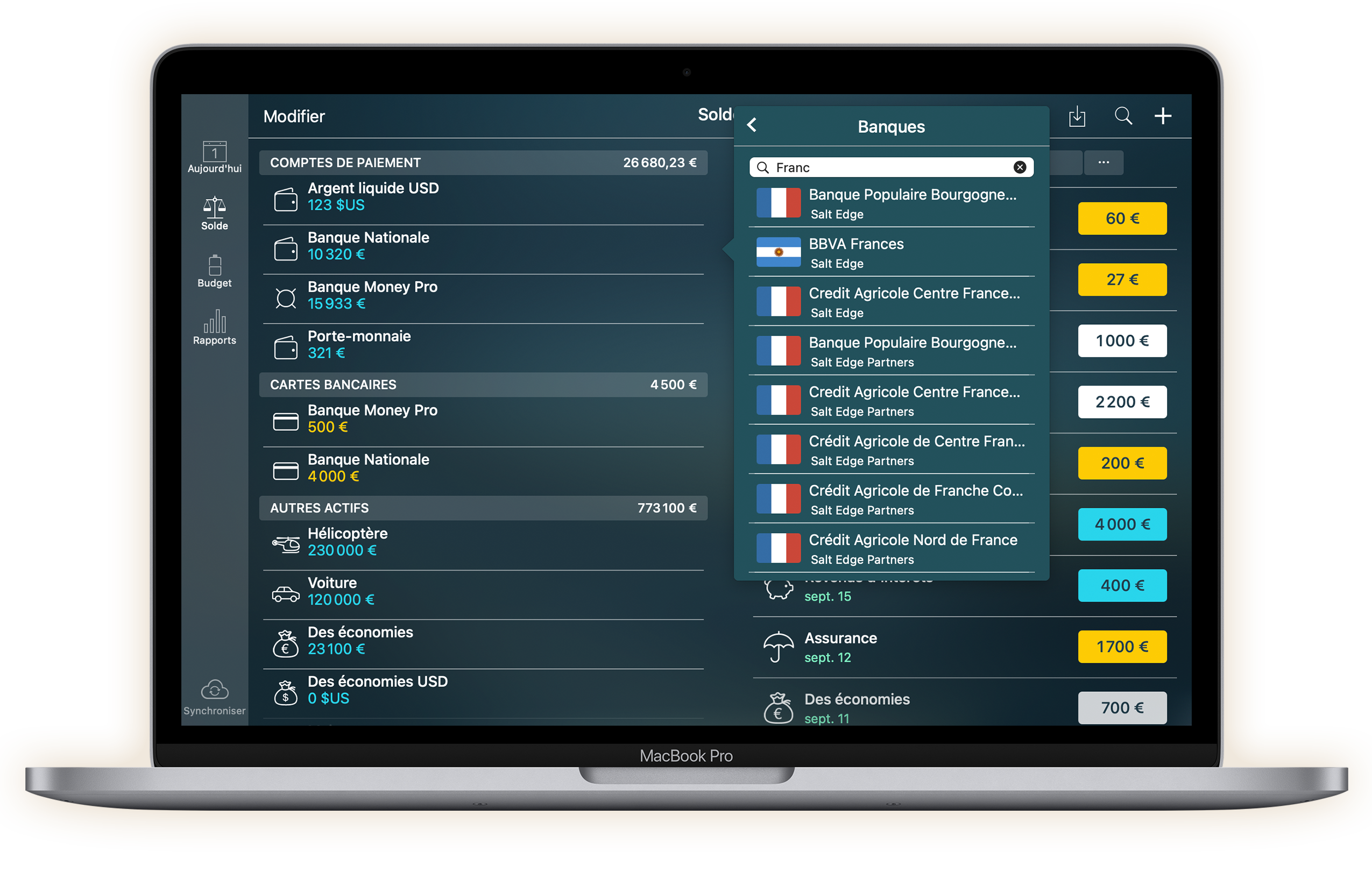 Money Pro - Banque en ligne!* Money Pro - Banque en ligne!*