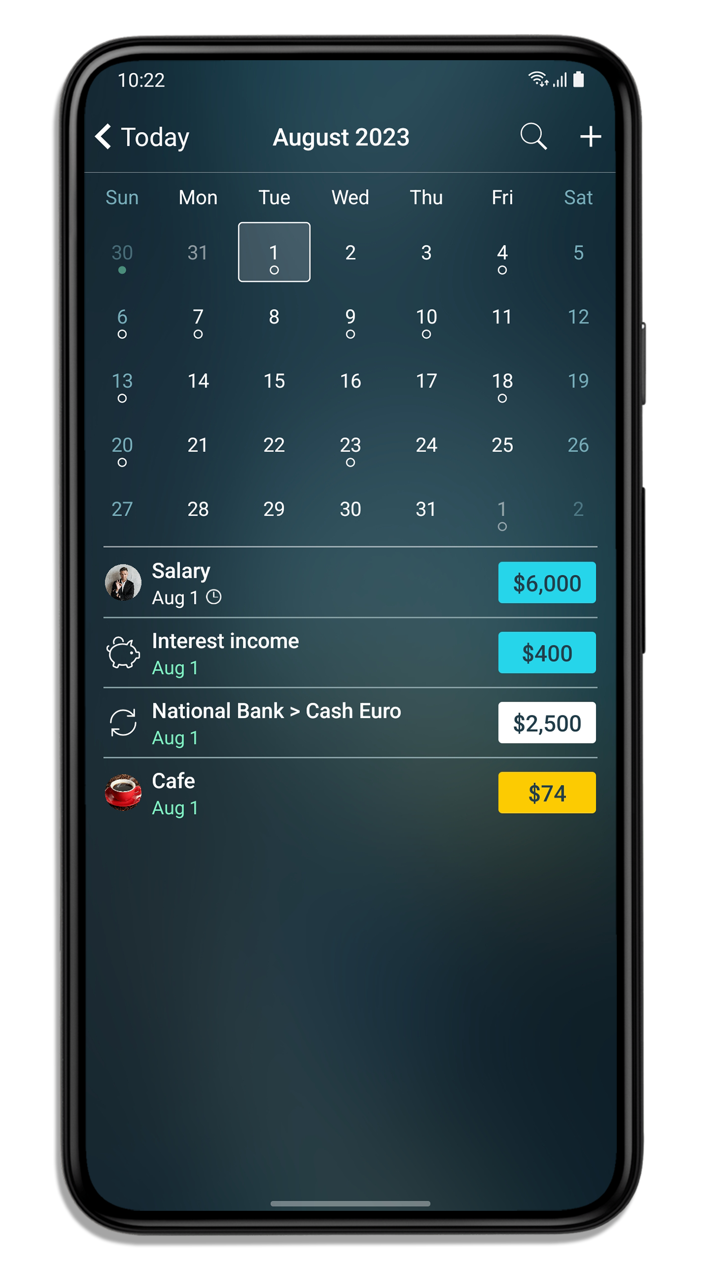 Money Pro Personal Finance Management Budget Expense Tracking Android