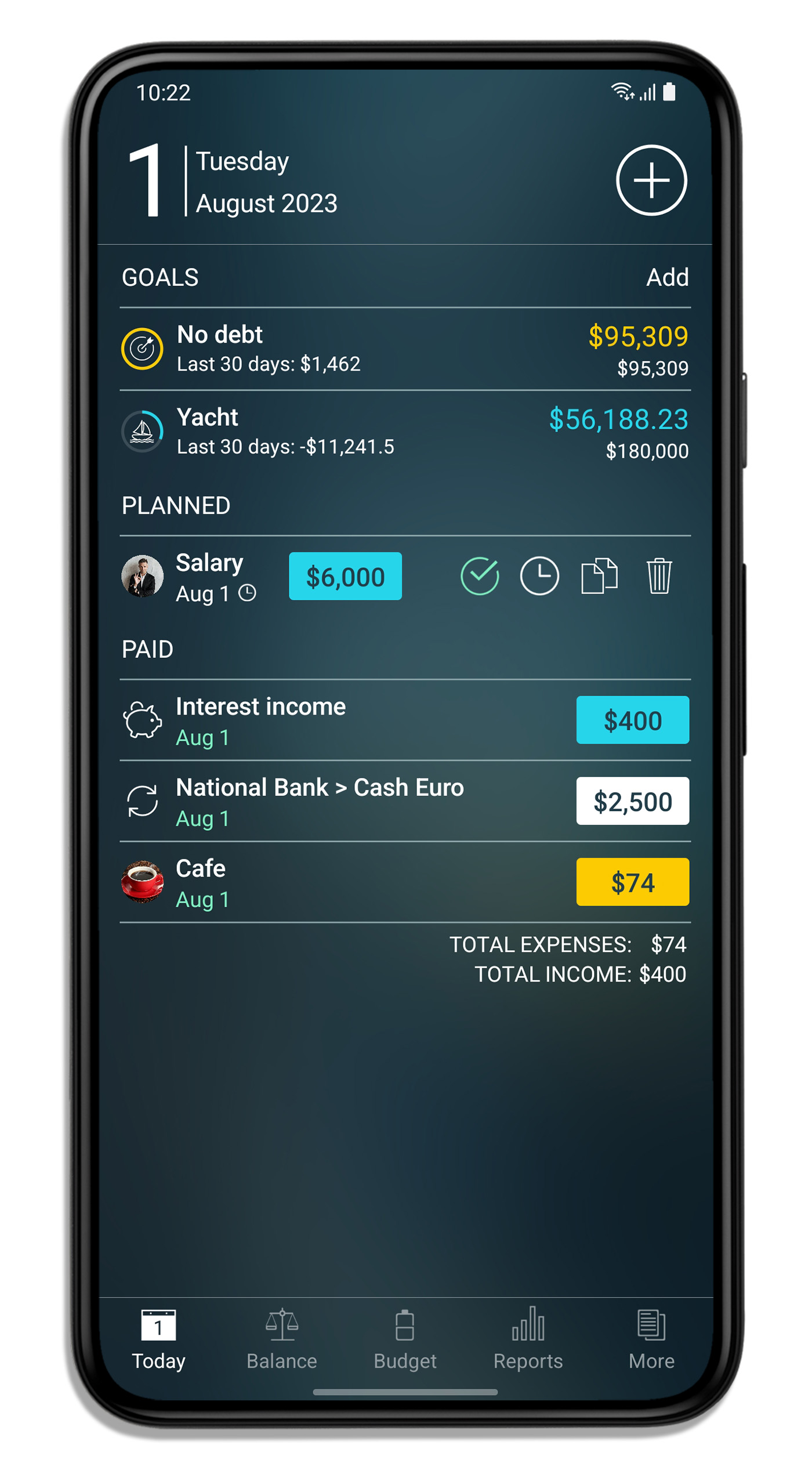 online expense tracker with app