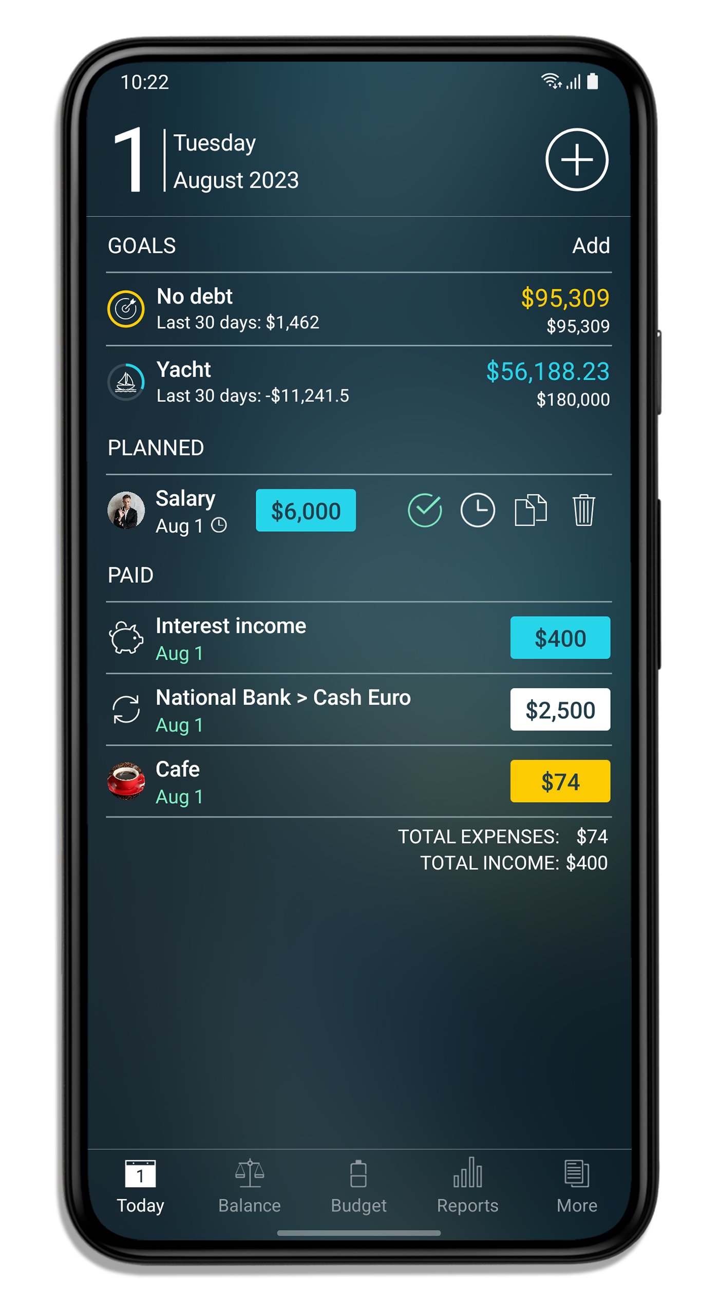 Money Pro Personal Finance Management Budget Expense Tracking Android