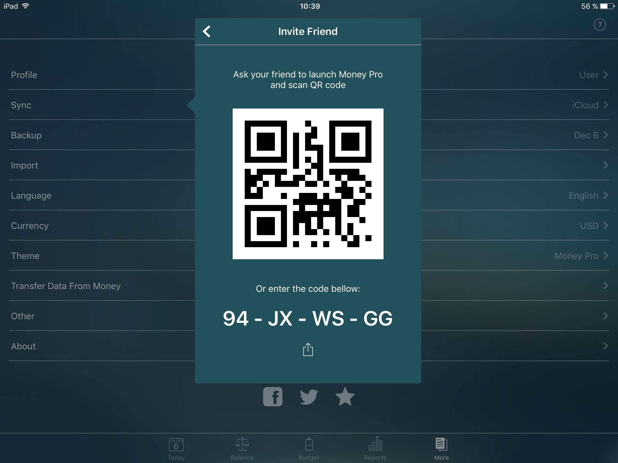 Money Pro - Family Cloud Sync (requires subscription, for iOS/Mac) - iPad