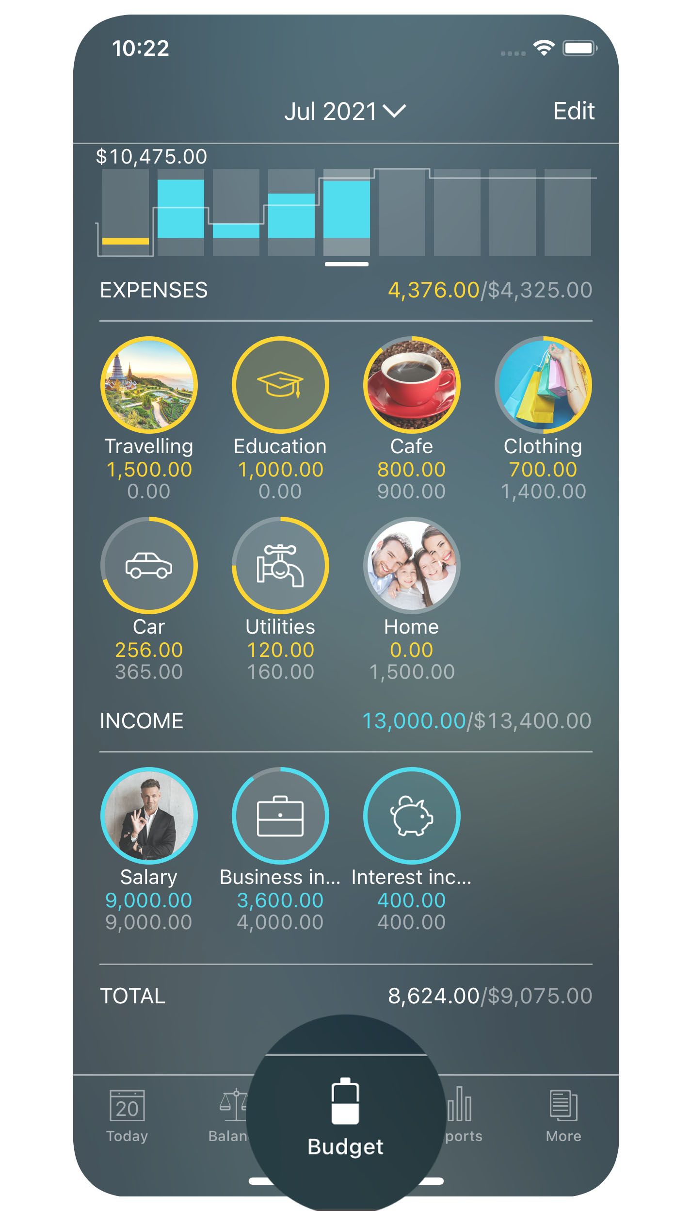 Money Pro - Budgets - iPhone