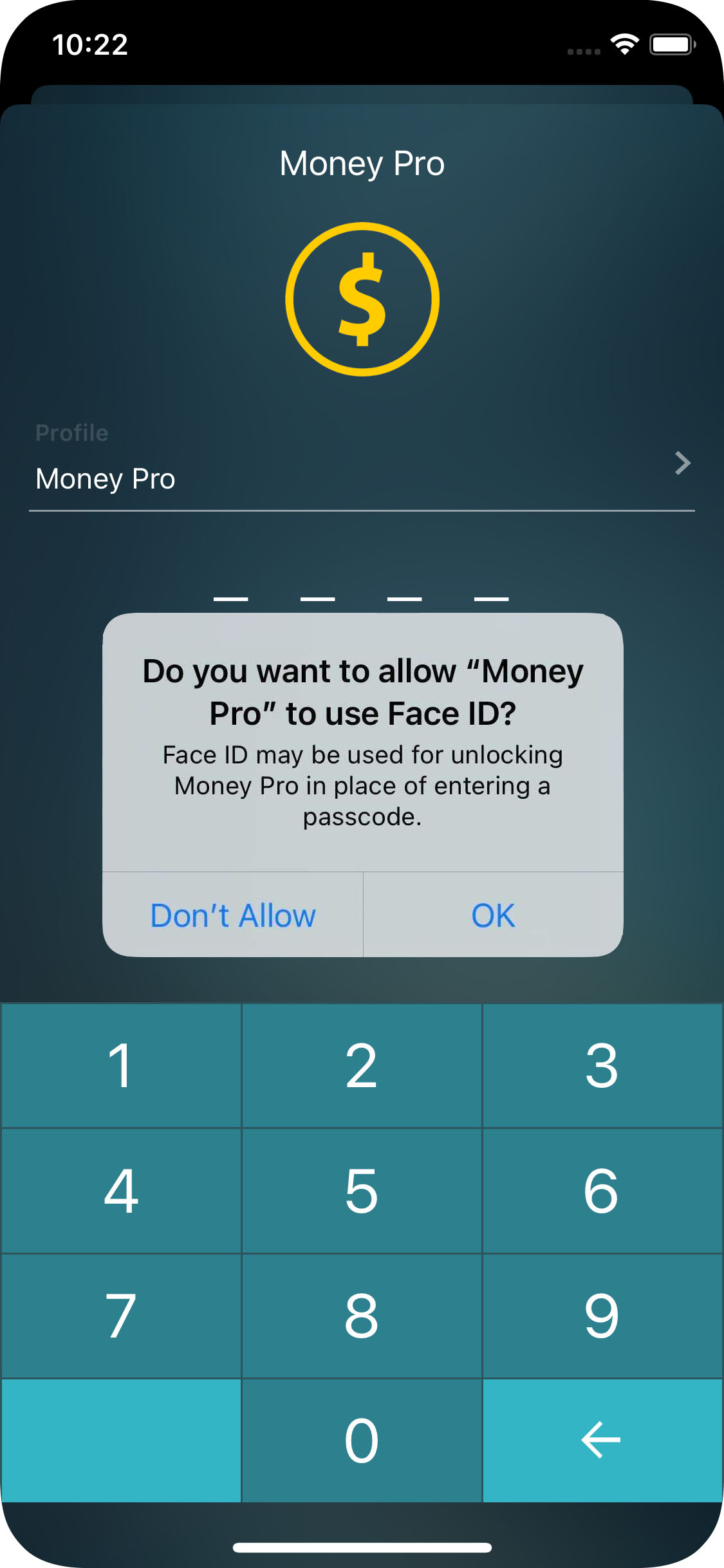 Money Pro - Touch ID (Face ID) - iPhone