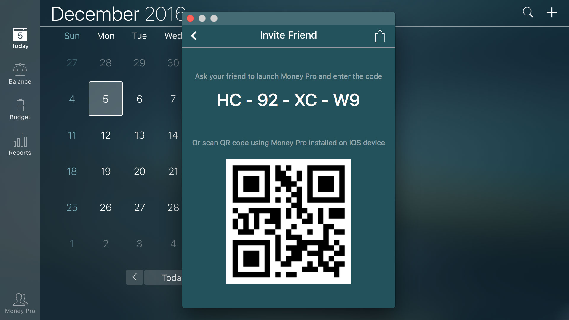Money Pro - Family Cloud Sync (requires subscription, for iOS/Mac) - Mac