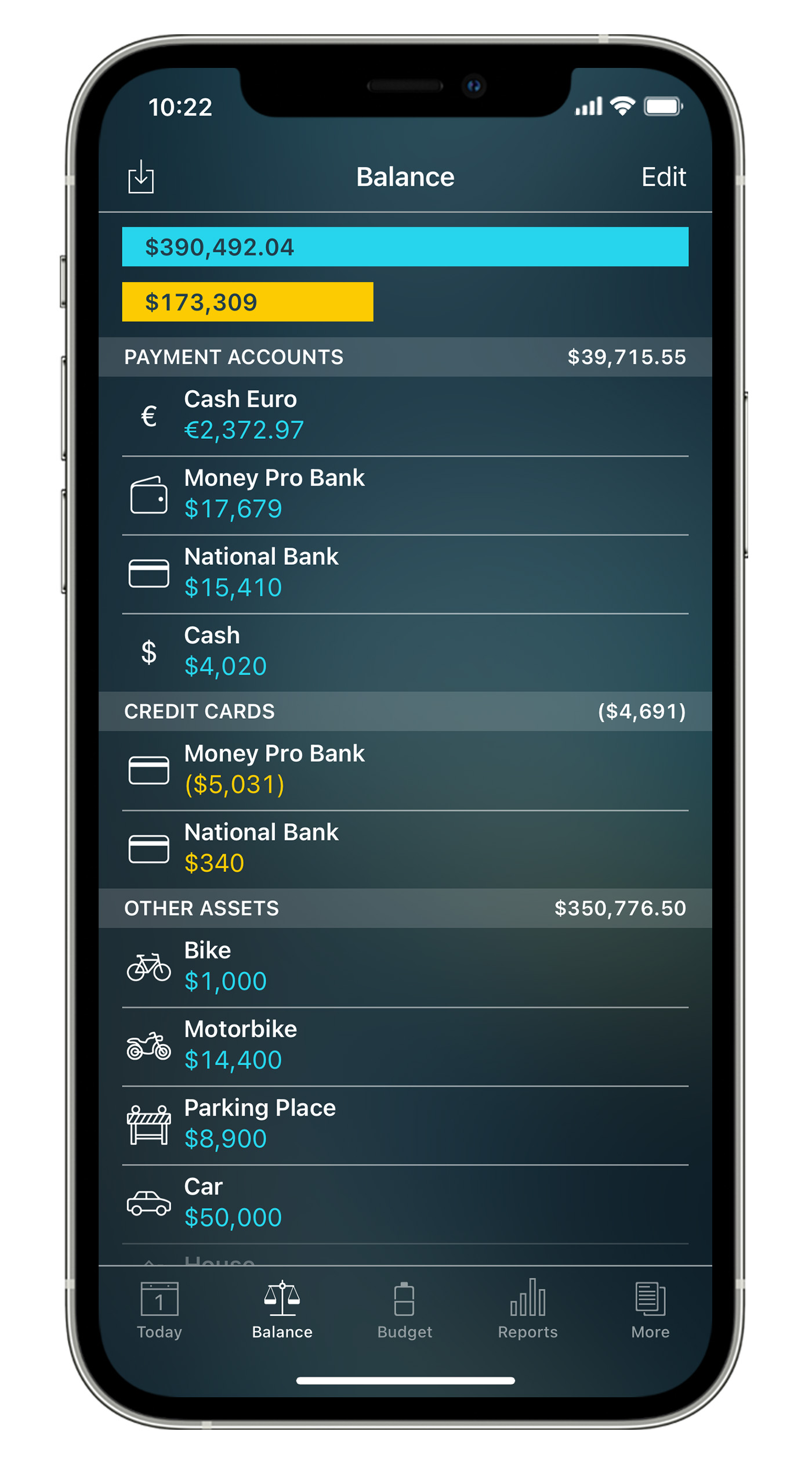 Money Pro for iPhone and iPad - Checkbook register