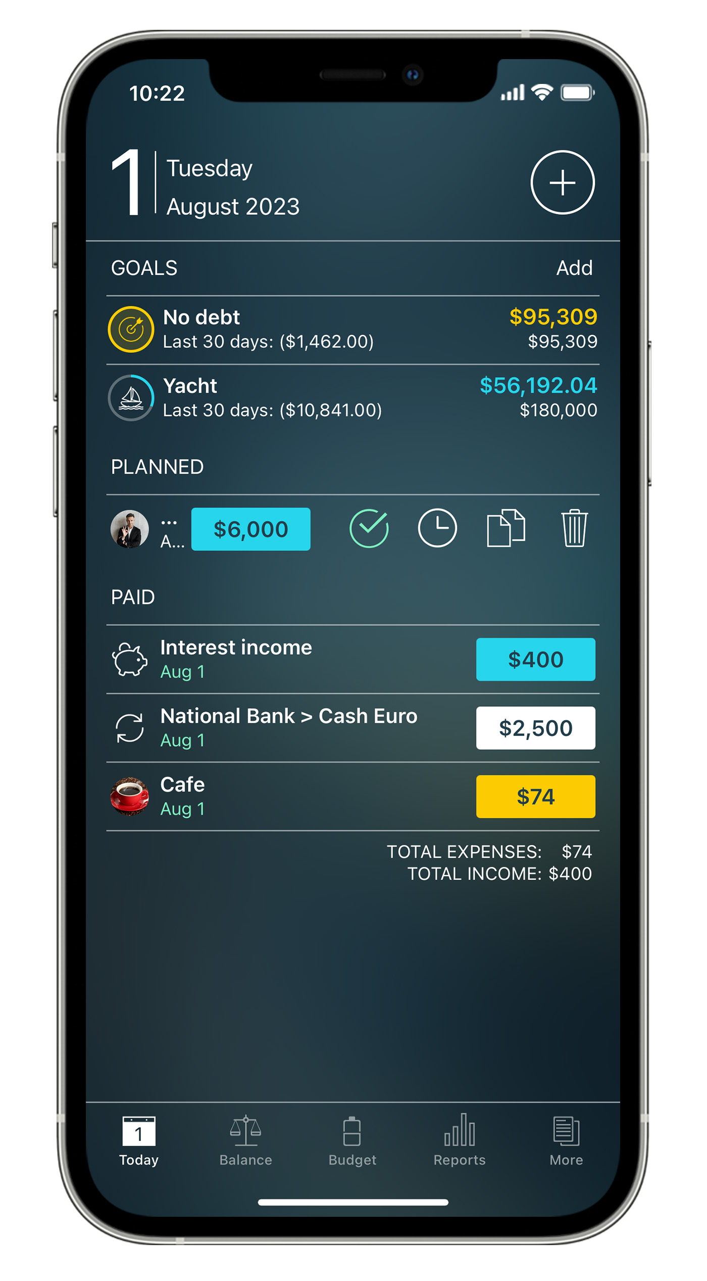 Money Pro Personal Finance Management Budget Expense Tracking Iphone