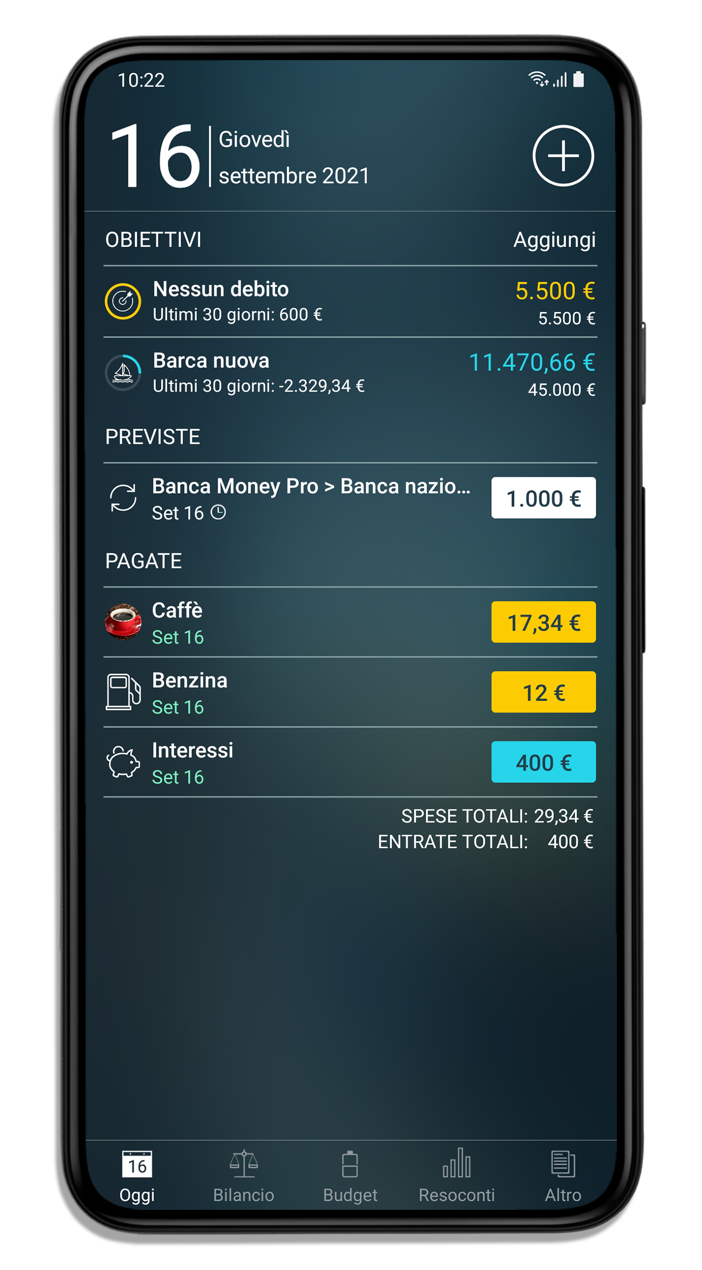 for android instal Money Pro