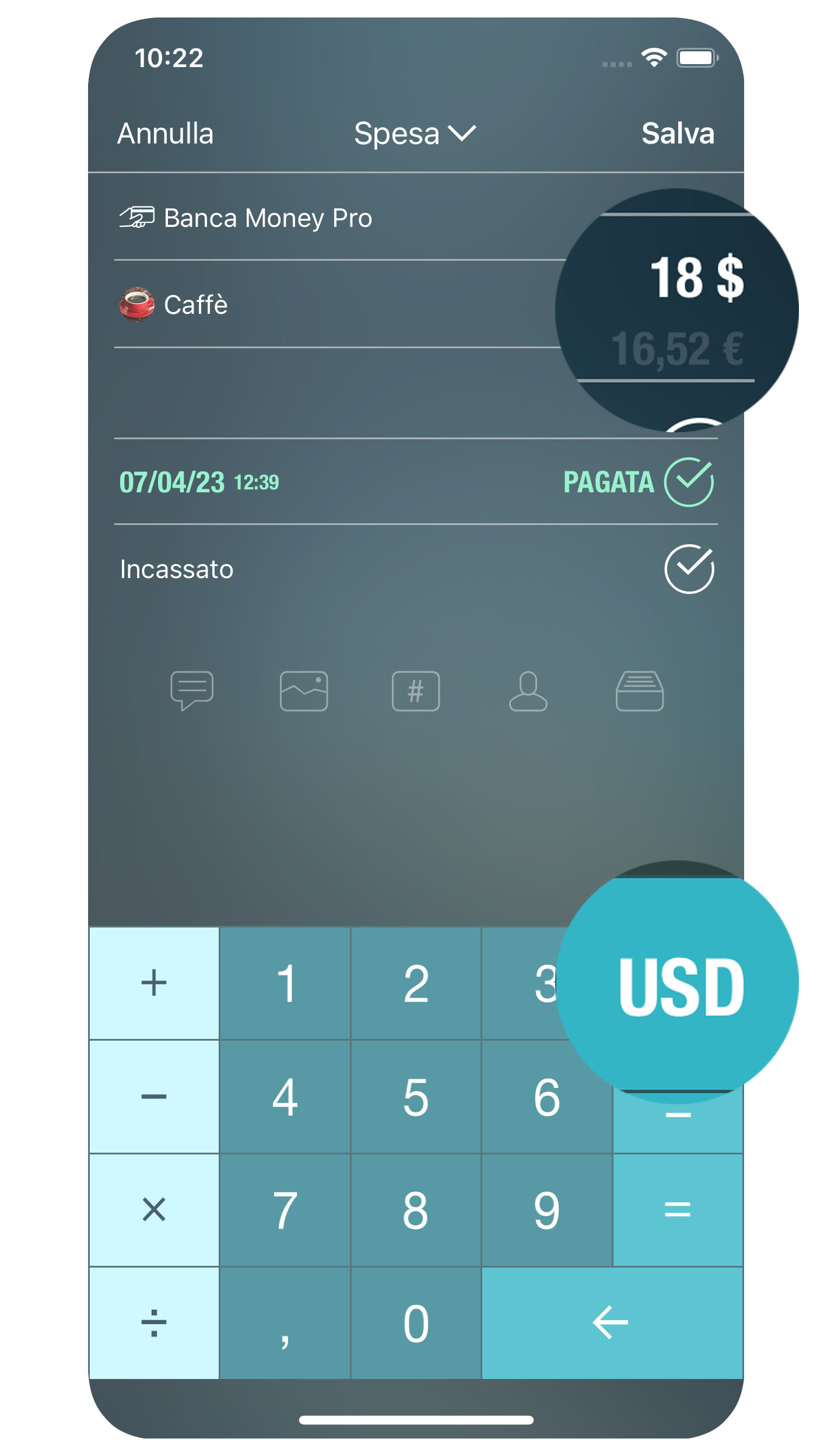 Money Pro - Convertitore di valuta - iPhone