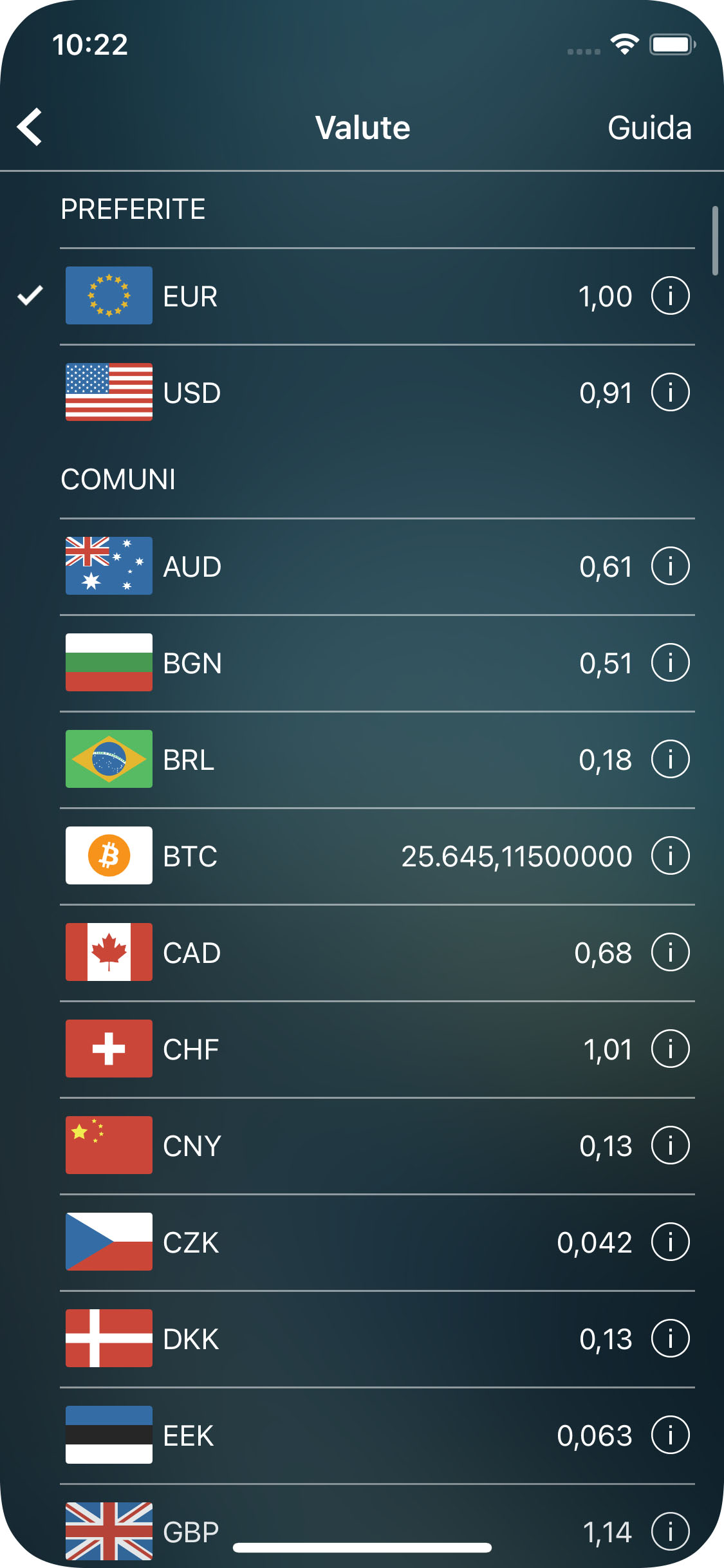 Money Pro - Convertitore di valuta - iPhone