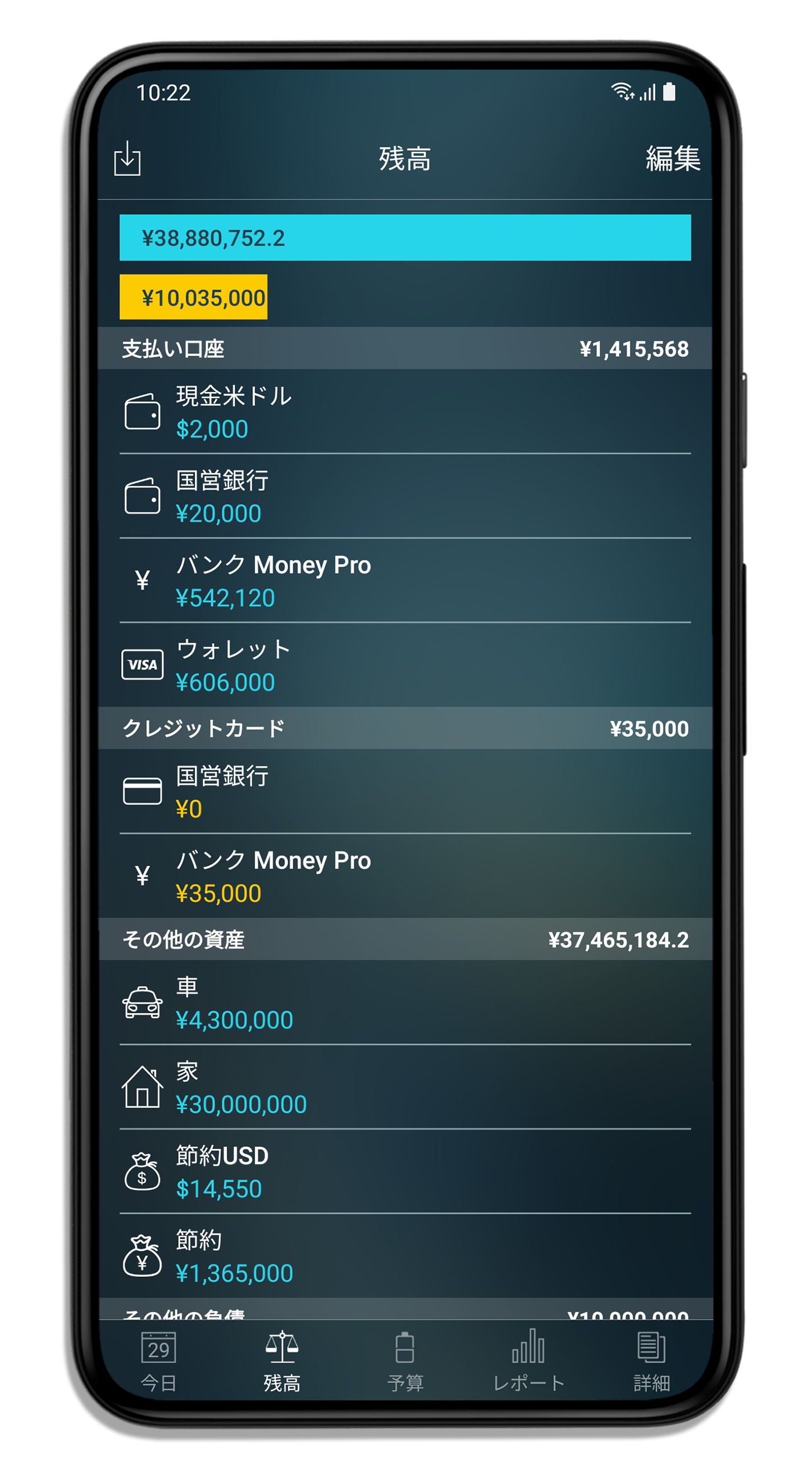 Money Pro for iPhone and iPad - チェックブック登録