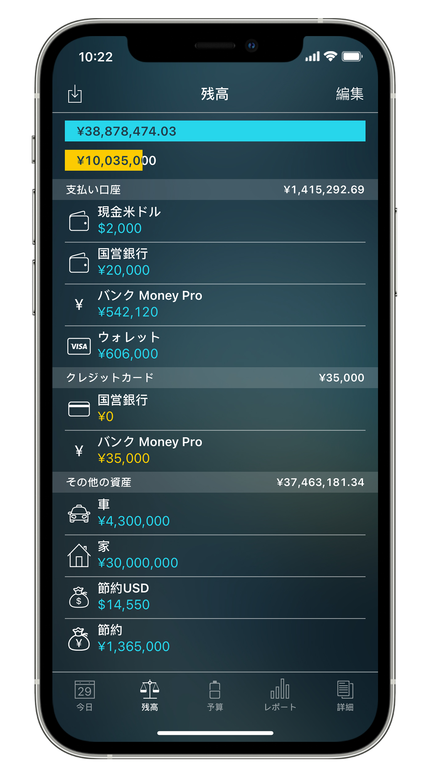 Money Pro for iPhone and iPad - チェックブック登録