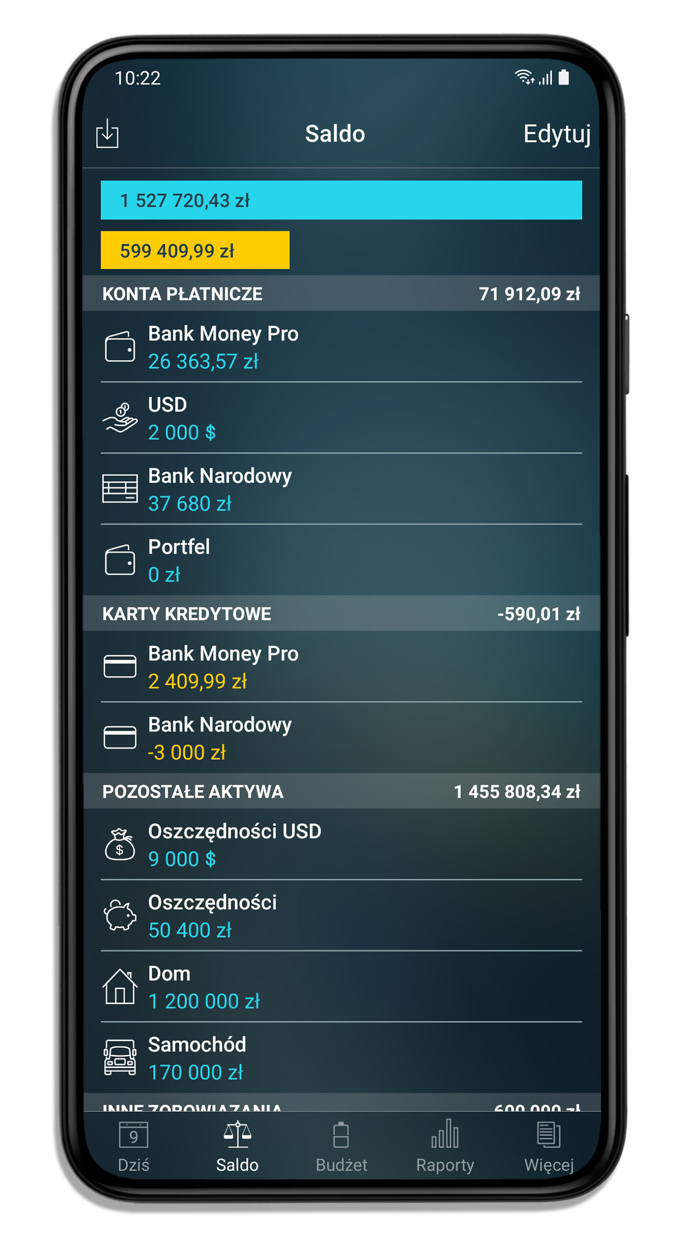 Money Pro for iPhone and iPad - Książeczka czekowa