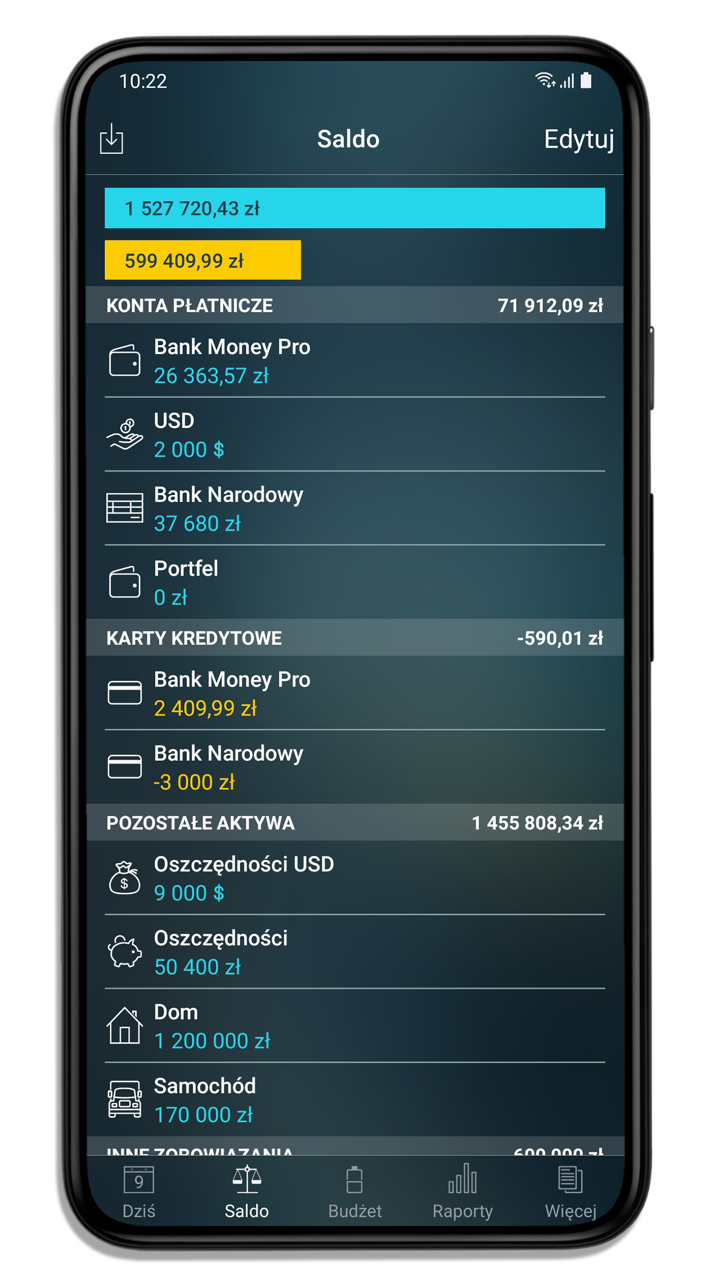 Money Pro for iPhone and iPad - Książeczka czekowa
