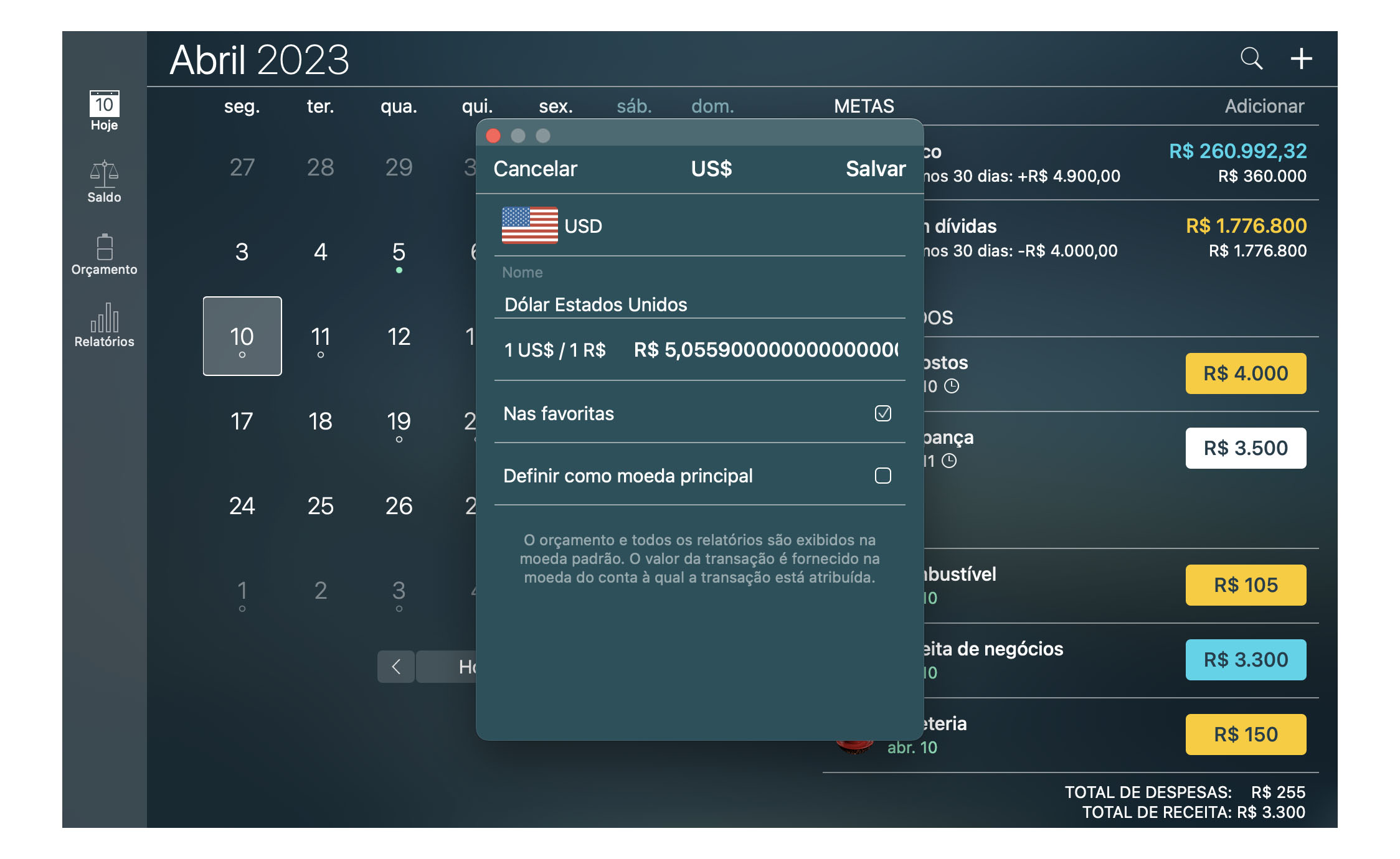 Money Pro - Conversor de moeda - Mac