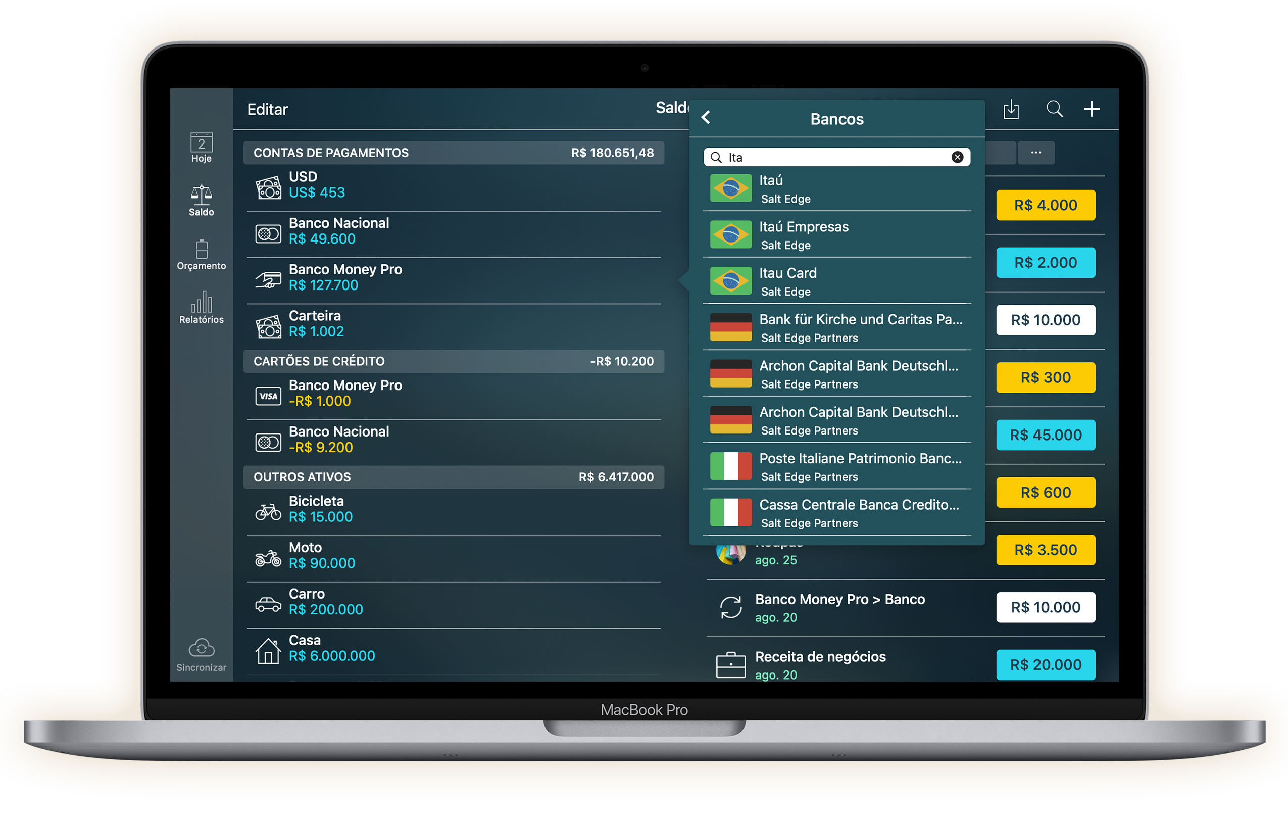 Money Pro - AGORA! Banco online* Money Pro - AGORA! Banco online*