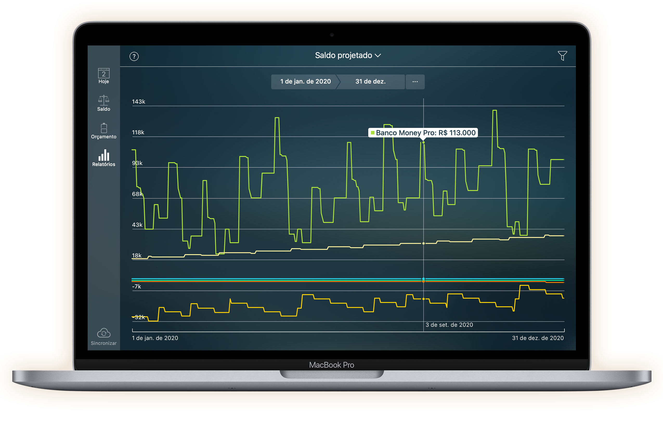 Money Pro - Relatórios detalhados