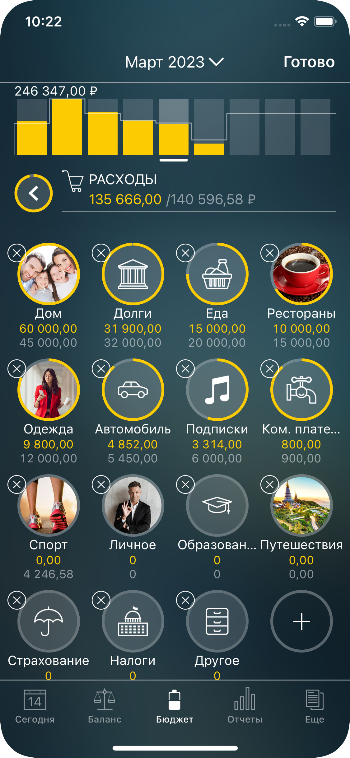 Money Pro - Формирование бюджета - iPhone